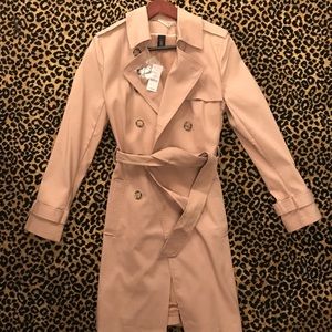 White House Black Market Trench Coat